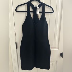 Babaton Racer Dress sculpt knit